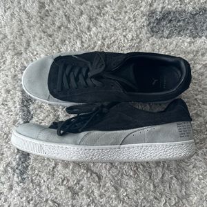 The Puma Stampd x Suede Classic 'White Black'. Limited Edition